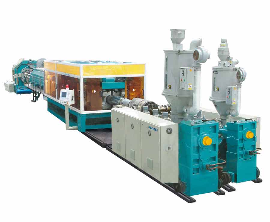 Tysk design strukturerad väggrör extruderingsutrustning
